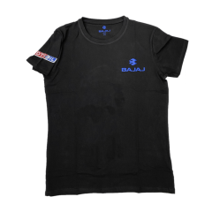 Bajaj Siyah Erkek T-Shirt  % 100 Pamuk 2XL