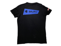 Bajaj Siyah Erkek T-Shirt  % 100 Pamuk 2XL