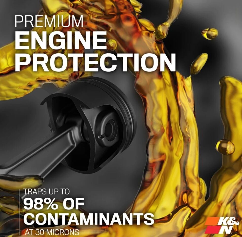 K&N Performance Yağ Filtresi KN 164