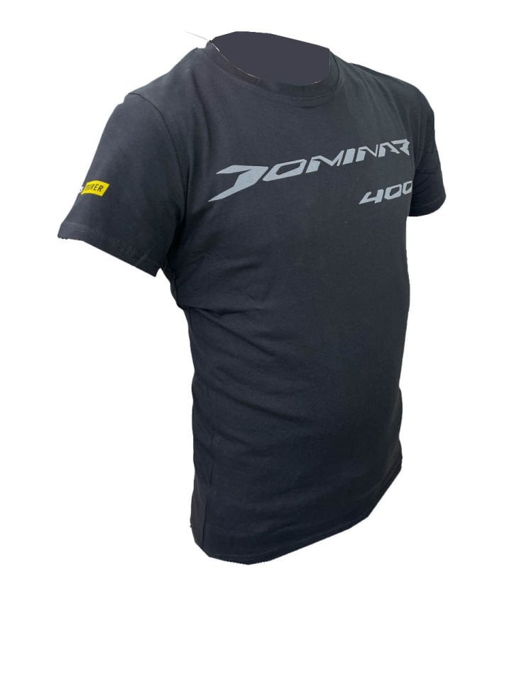 Bajaj Dominar Siyah T-Shirt  % 100 Pamuk