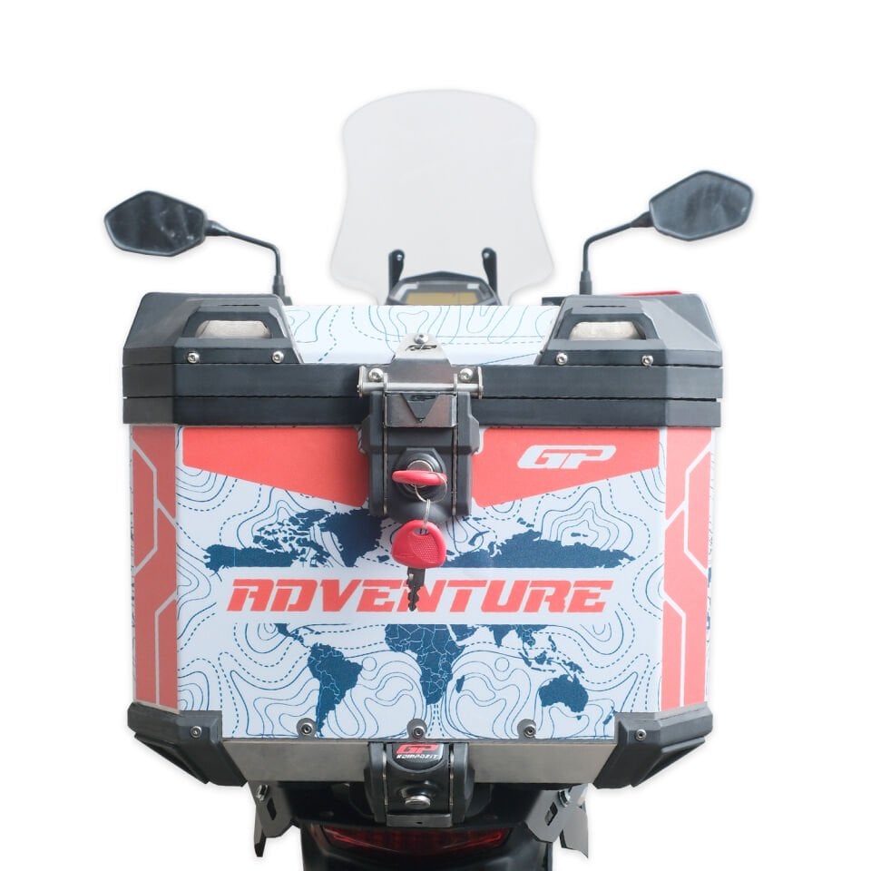 GP Kompozit DSN 09 Üniversal 37 lt. Alüminyum Motosiklet Çantası