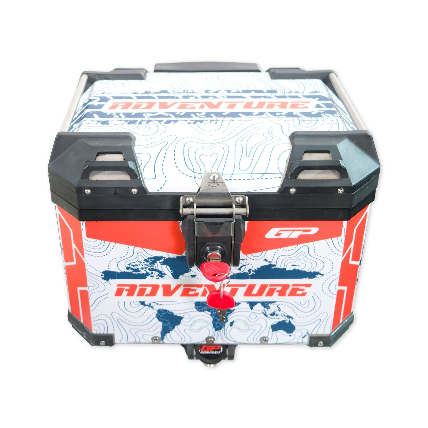 GP Kompozit DSN 09 Üniversal 37 lt. Alüminyum Motosiklet Çantası