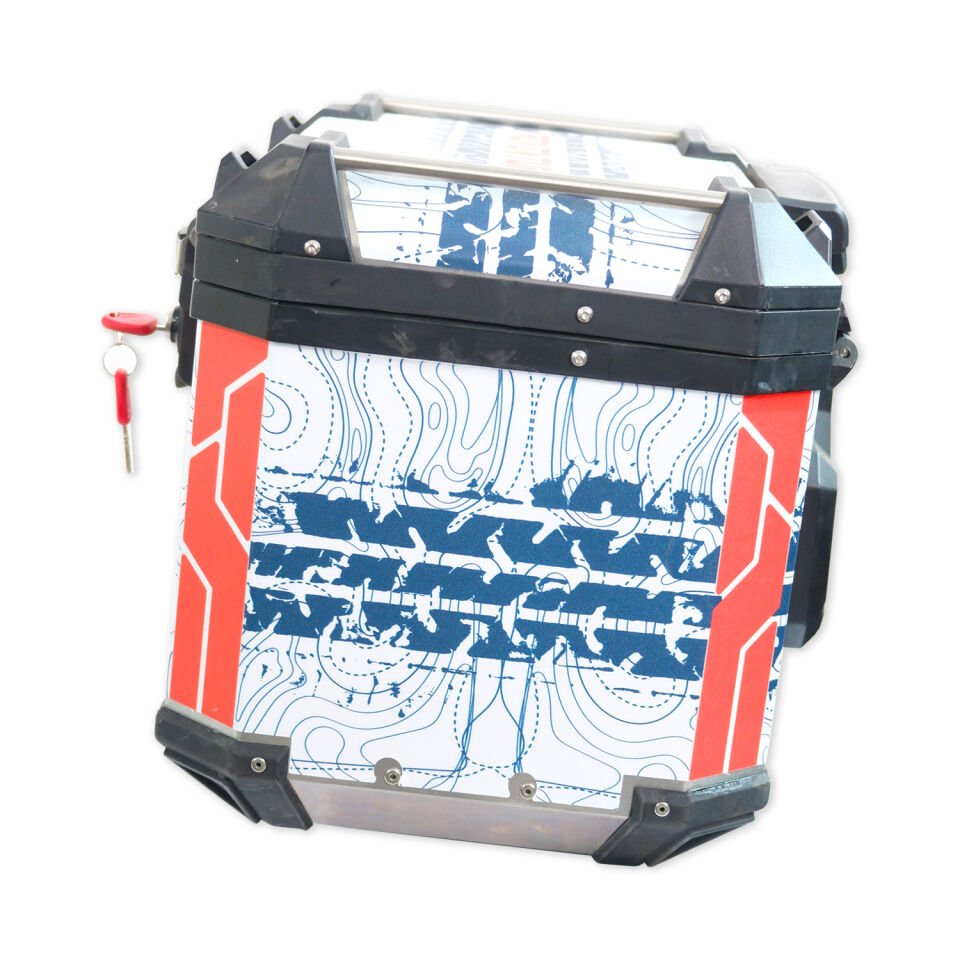 GP Kompozit DSN 09 Üniversal 37 lt. Alüminyum Motosiklet Çantası