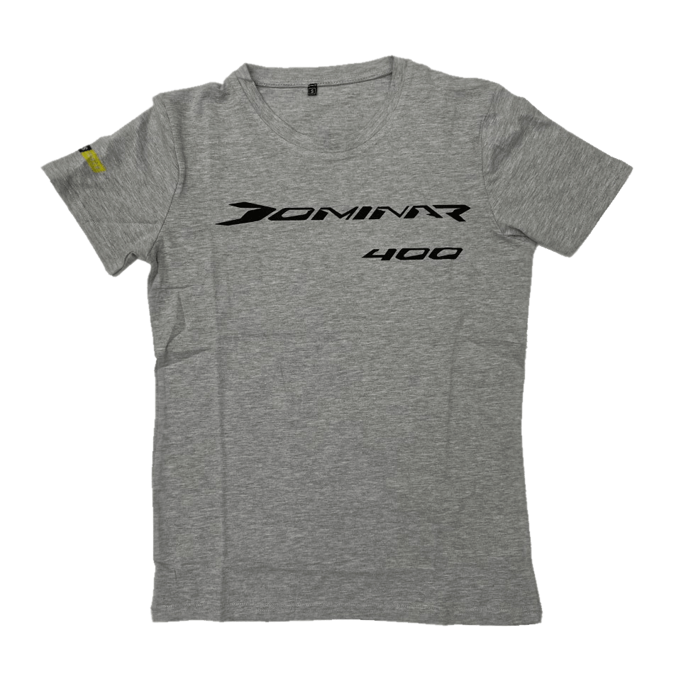 Bajaj Dominar Gri Erkek T-Shirt  % 100 Pamuk 2XL