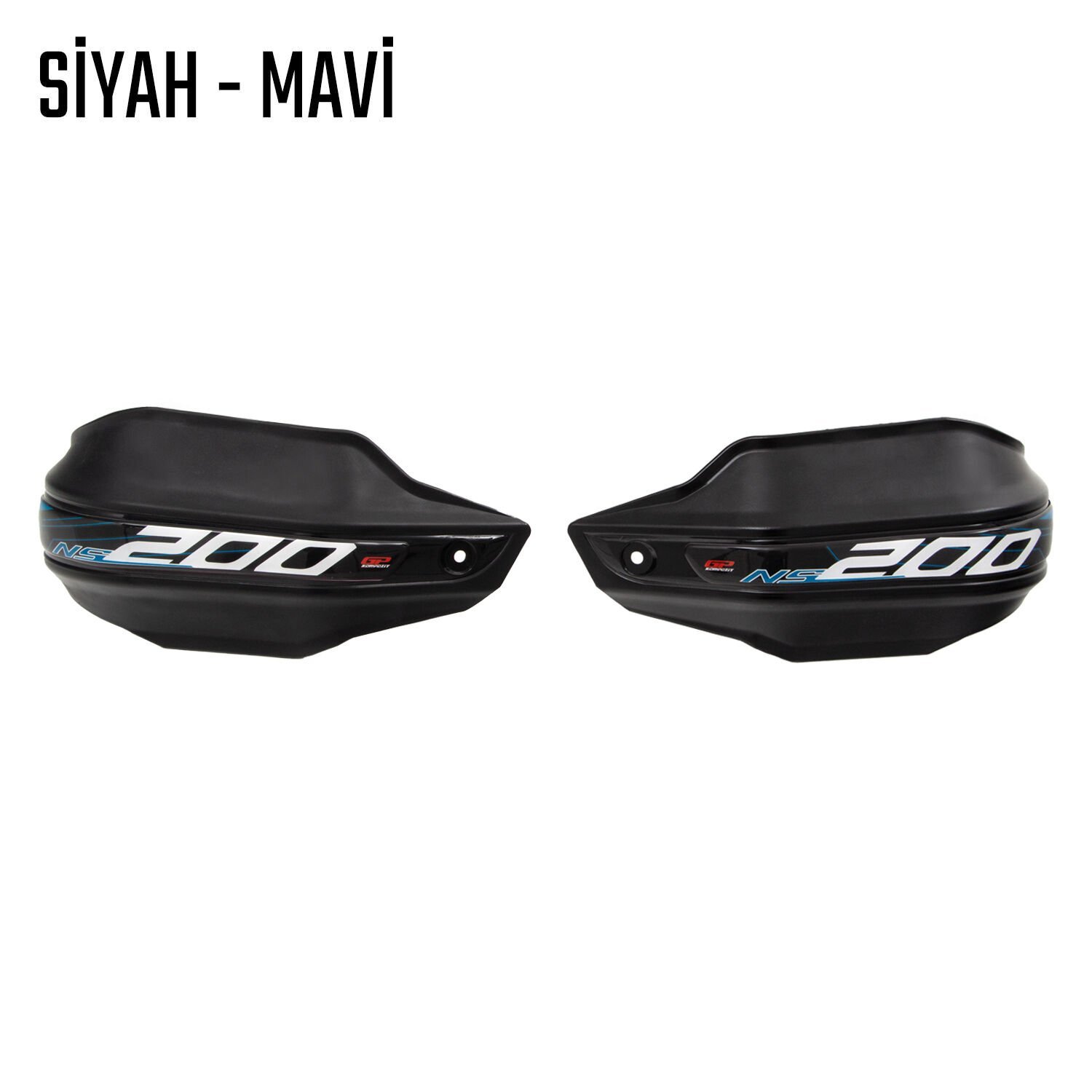 Bajaj Pulsar 200 NS Elcik Koruma Takımı Siyah Mavi