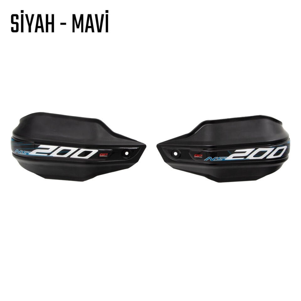 Bajaj Pulsar 200 NS Elcik Koruma Takımı Siyah Mavi