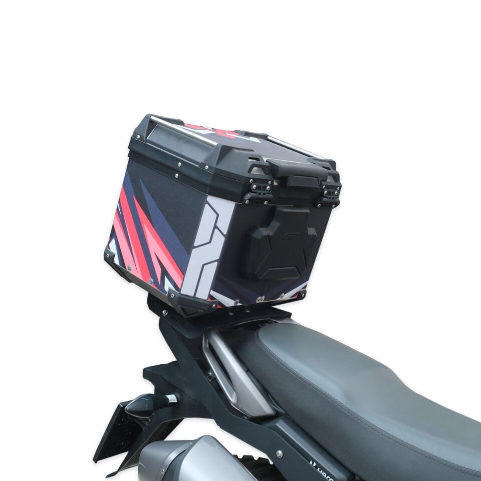 GP Kompozit DSN10 Üniversal 37 lt. Aliminyum Motosiklet Çantası