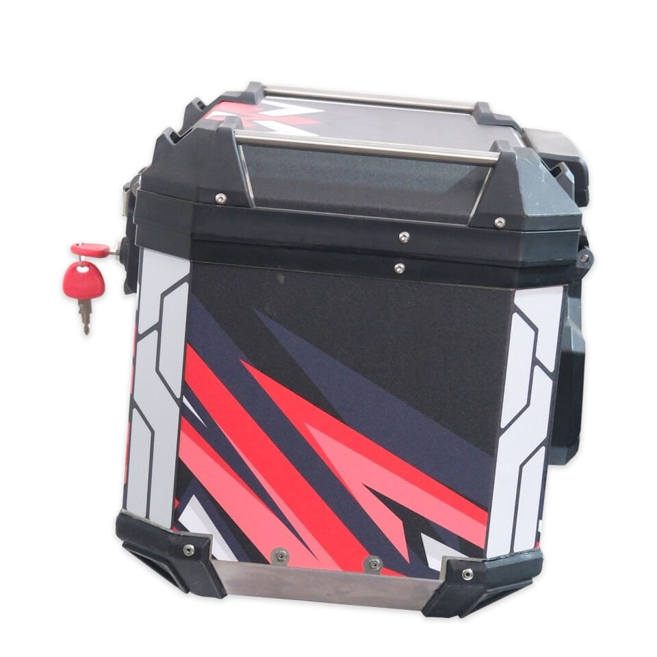 GP Kompozit DSN10 Üniversal 37 lt. Aliminyum Motosiklet Çantası