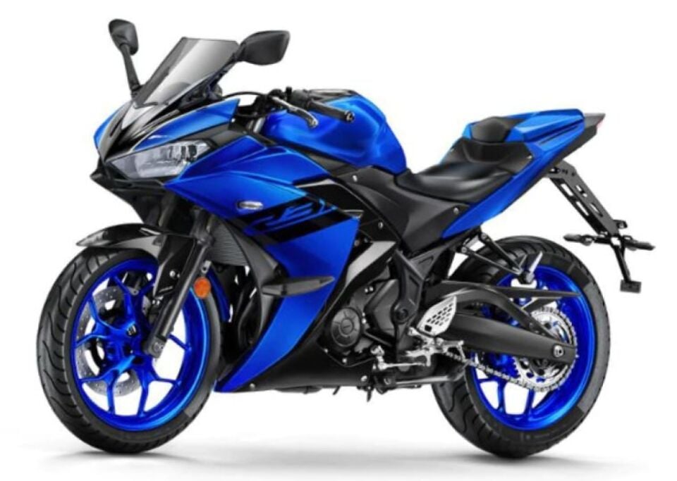 Yamaha YZF R25 Arka Sele Orjinal Mono Kapak Mavi