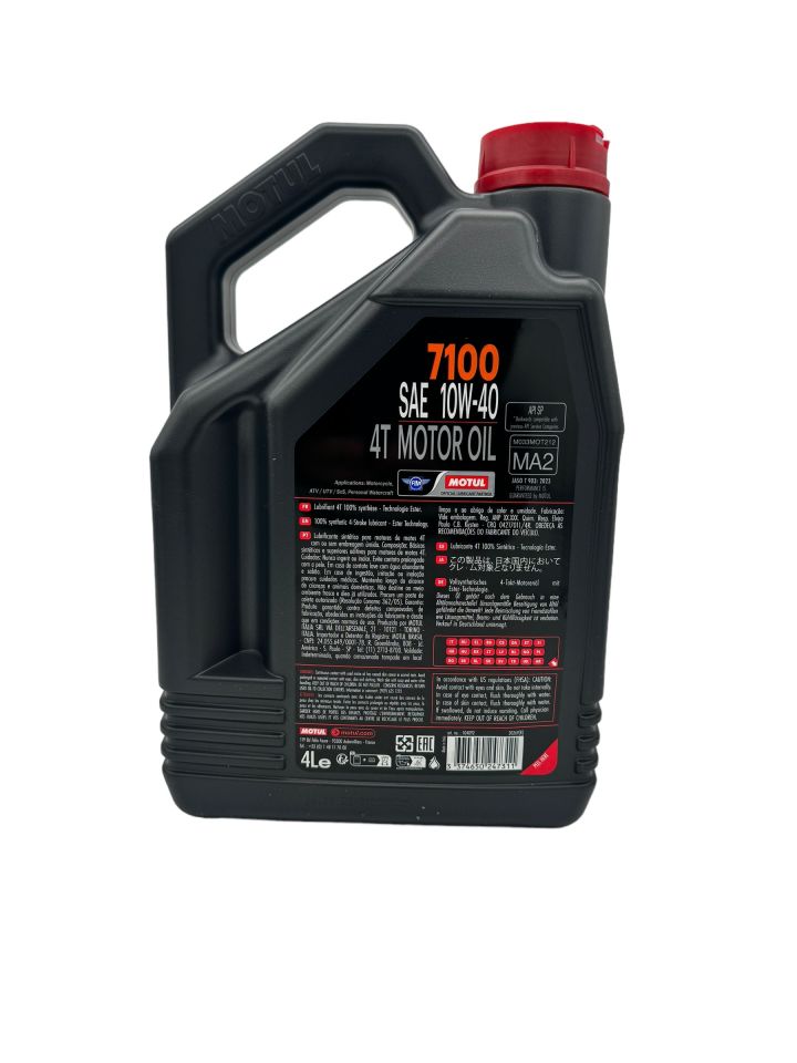 Yeni Motul 7100 10W 40 4T 4 Litre Motor Yağı