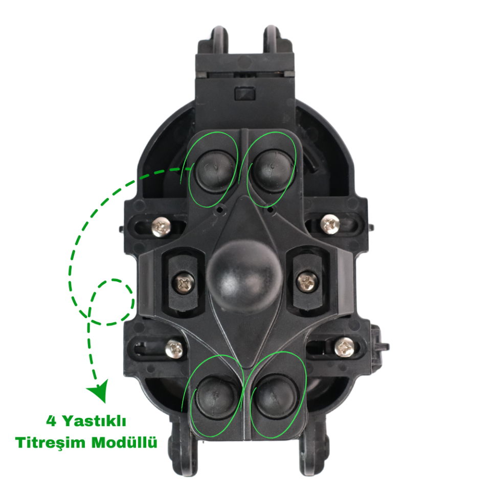 KNMaster FP400 Titreşim Engelleyicili Tüm Motosikletlere Uyumlu Telefon Tutucu