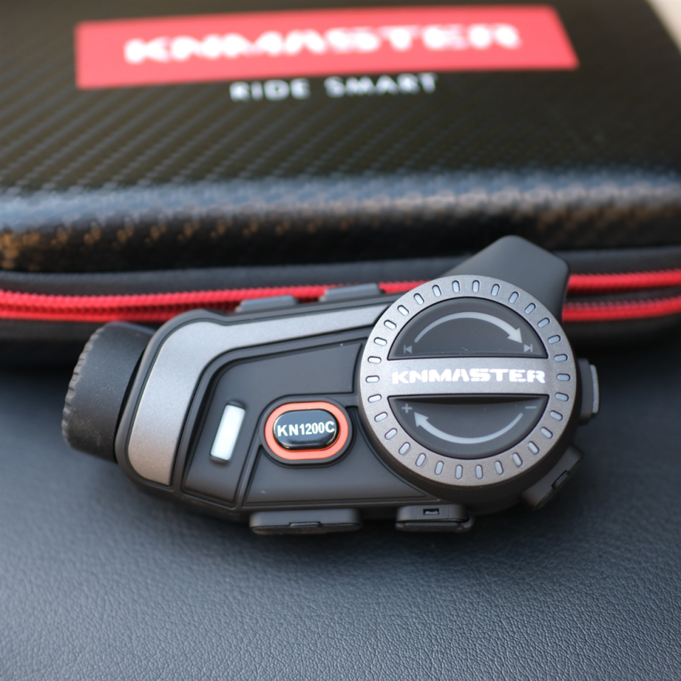 KNMASTER KN1200C Kameralı Motosiklet Bluetooth Interkom