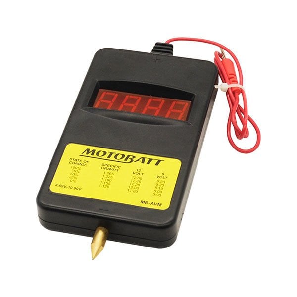 Motobatt Akü Test Cihazı 6v-12v