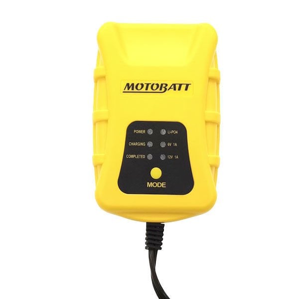 Motobatt Akü Şarj Cihazı 1.0A 6v-12v