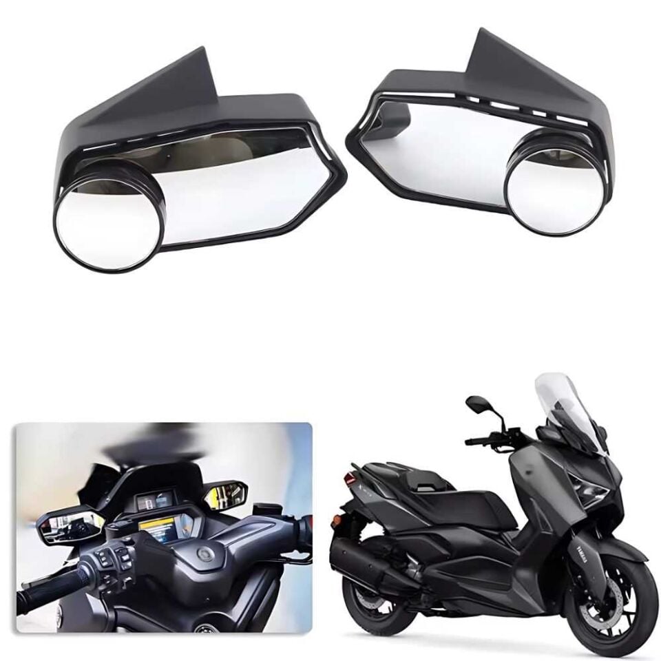 Yamaha X-MAX 250 / 300 Geniş Açılı Yardımcı Ayarlanabilir Kör Nokta Aynası