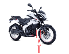 Bajaj Pulsar 200 NS Ön Çamurluk Uzatıcı