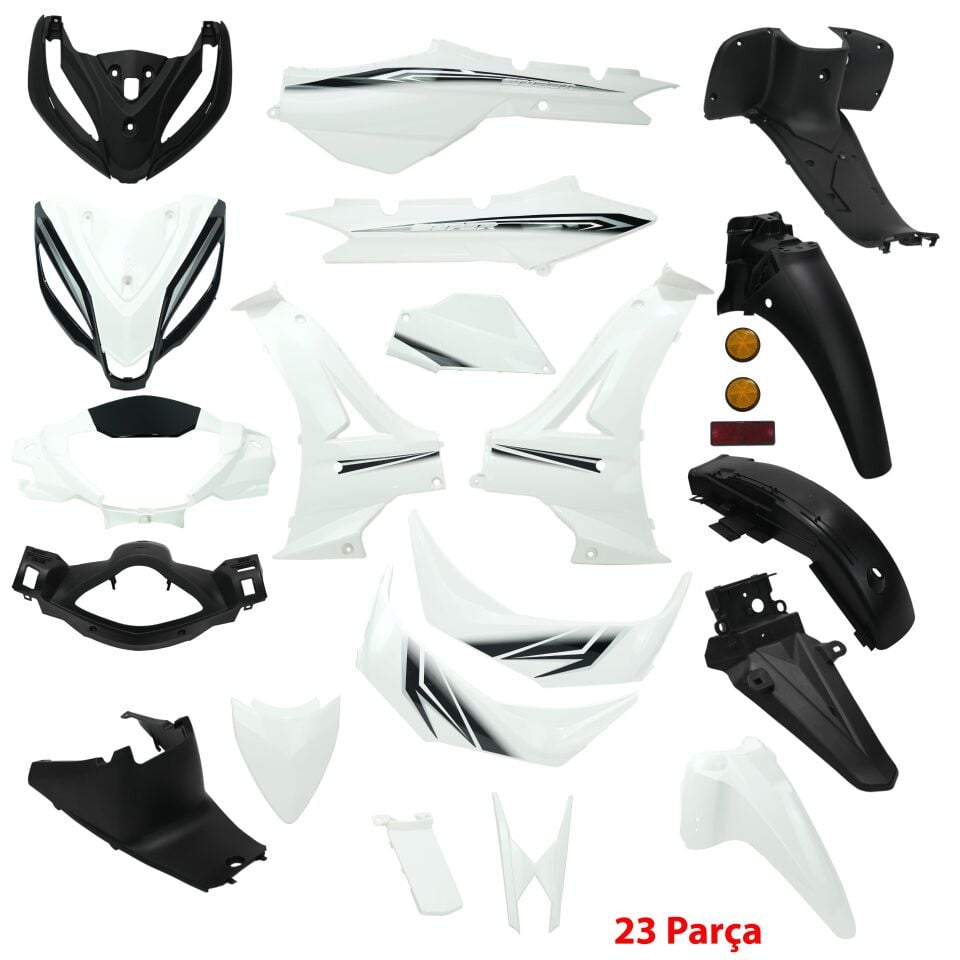 RKS Sniper 50 Kaporta Set Beyaz