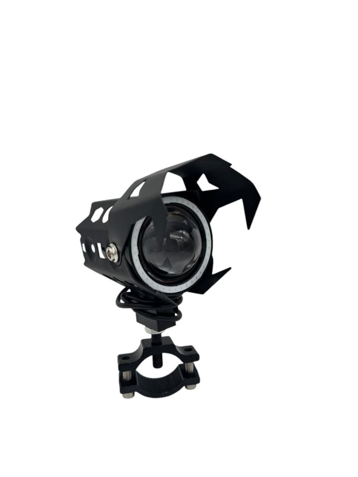 Motosiklet Led Sis Lambası U7 Angel Çakarlı