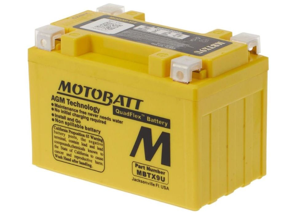 Bajaj Dominar Motobatt Quadflex 4 Kutup Akü