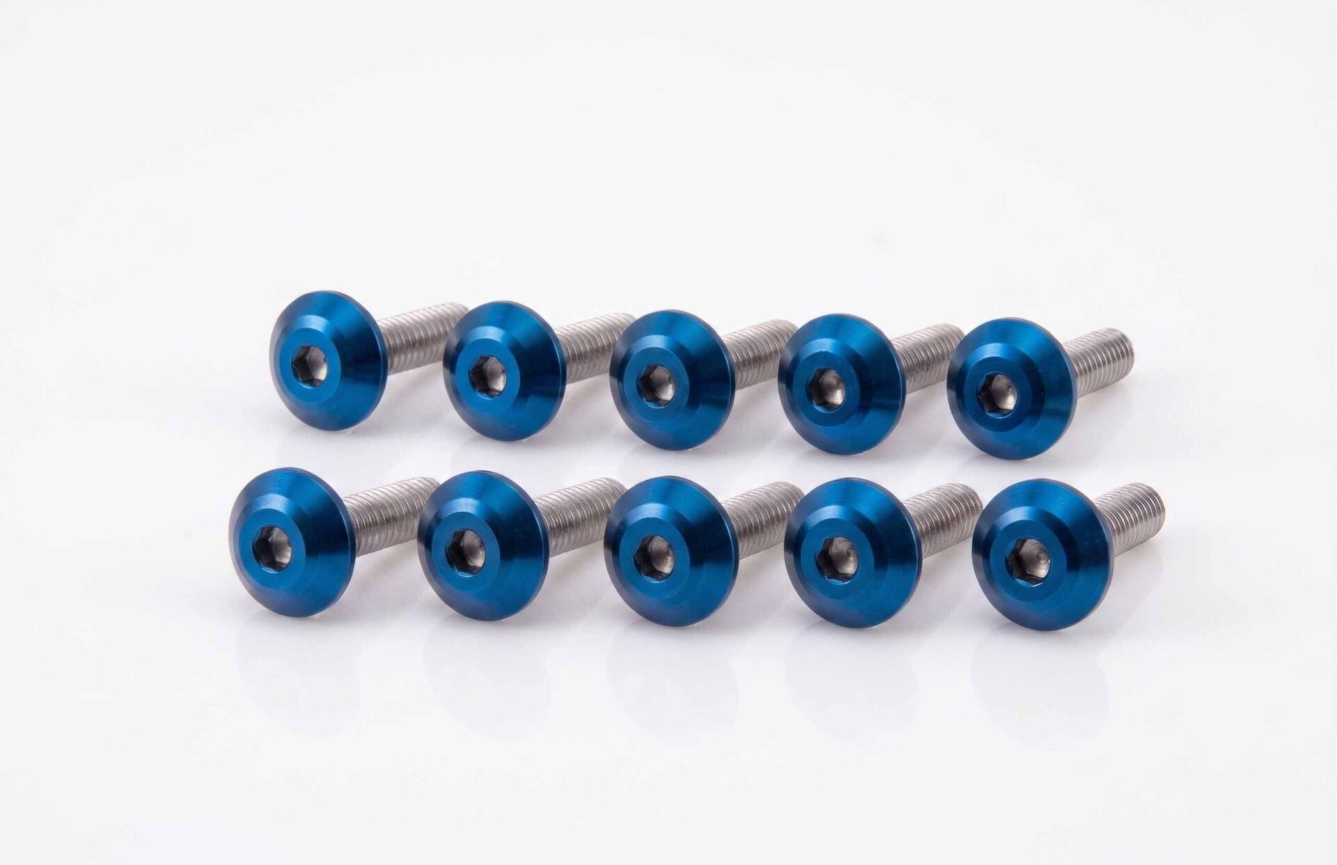 5 mm. Kaporta Vidası Mavi 10 Adet