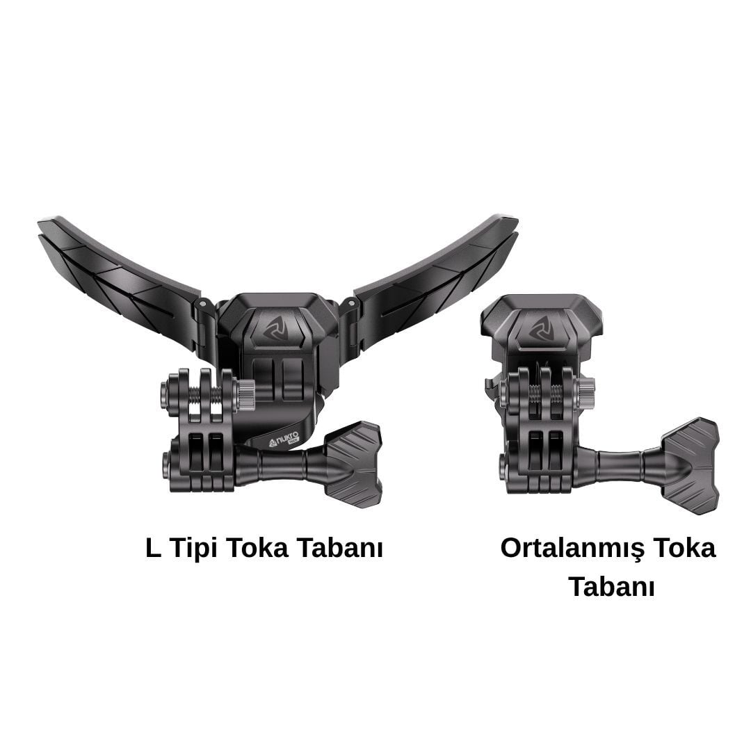 Nukrotech Aksiyon Kamera İçin Kask Montaj Seti