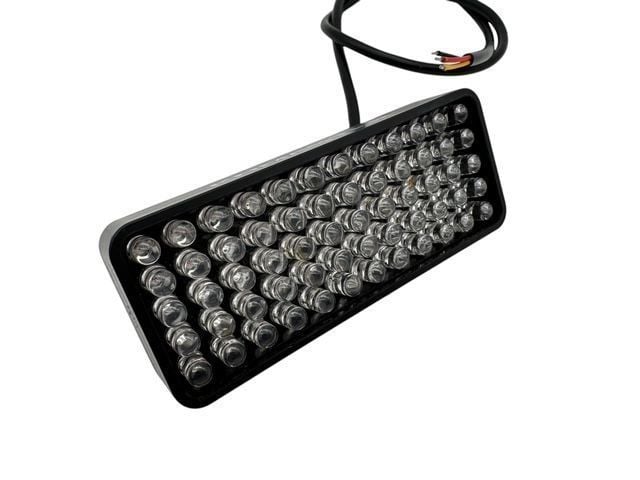 Kanuni Mati 125 Knmaster 400 Kırmızı Ledli Reflektör