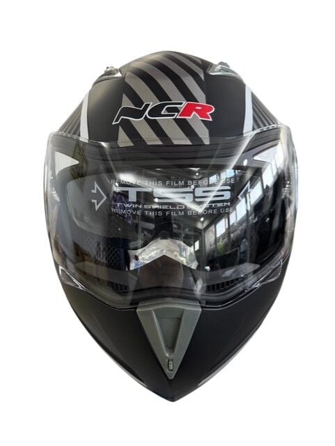 NCR 158 Monster Çene Açılır Gözlüklü Motosiklet Kaskı