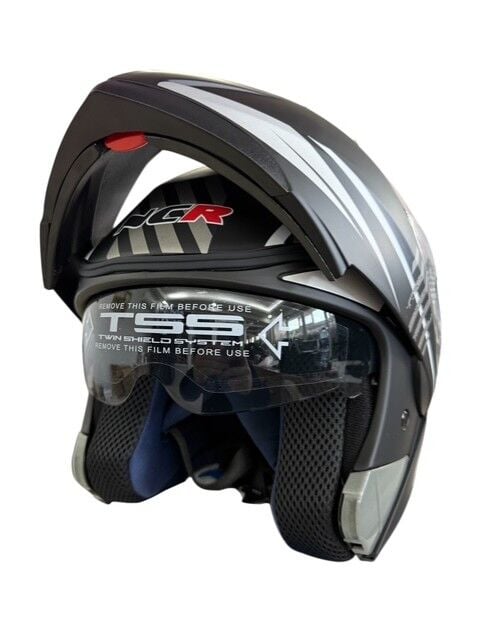 NCR 158 Monster Çene Açılır Gözlüklü Motosiklet Kaskı