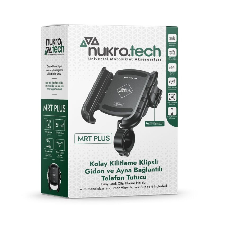 Nukrotech MRT PLUS Titreşim Emici Telefon Tutucu