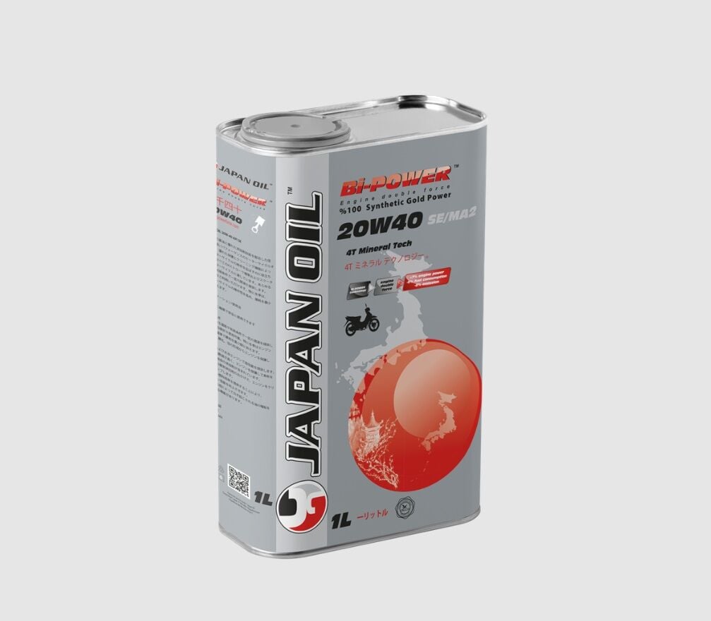 Japan Oil Motor Yağı 4T 20W40SE/MA Grey Line 1 lt.