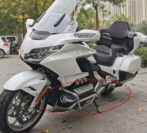 Honda Goldwing GL 1800 Motor Koruma Demiri Nikel