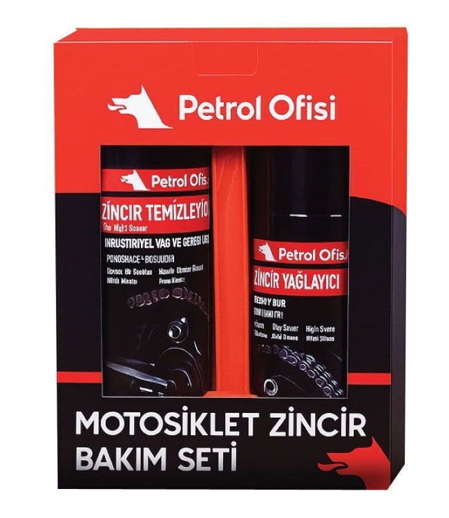 Petrol Ofisi Motosiklet Zincir Bakım Seti