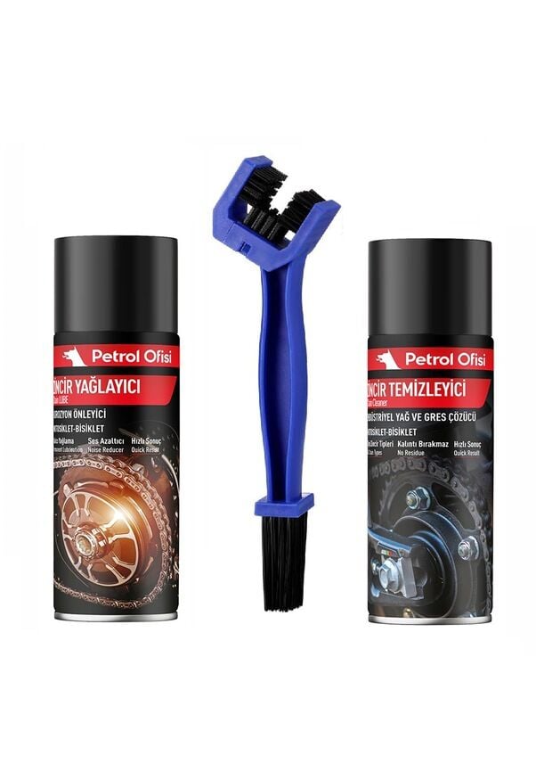 Petrol Ofisi Motosiklet Zincir Bakım Seti