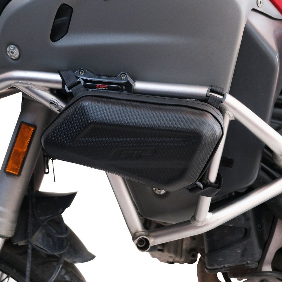 GP Kompozit YNC001 Üniversal Eva Karbon Görünümlü Yan Çanta Seti