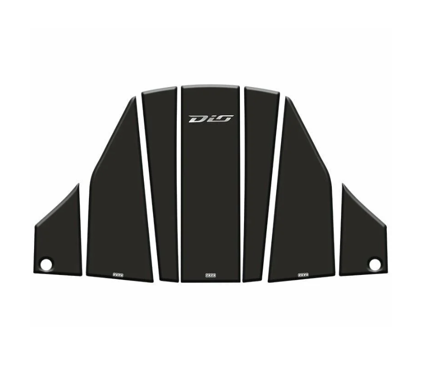 Honda Dio 110 Tank Pad 7 Parça Siyah-Beyaz