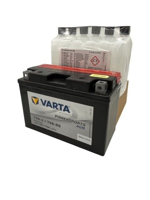 Varta T9B-4 12V 8 AH 115A Sulu Motosiklet Aküsü