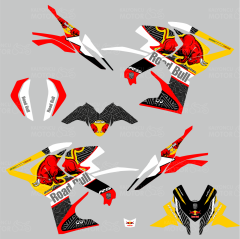 Bajaj Pulsar RS 200 Road Bull Sticker Set