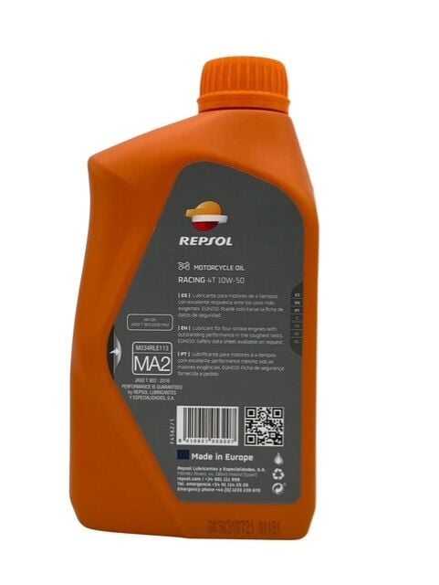 Repsol Racing 4T 10W/50 1 Lt. Motosiklet Yağı