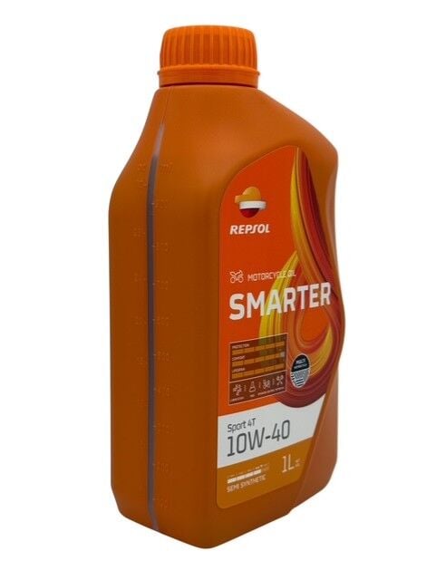 Repsol Smarter Sport 4T 10W40 1 Lt. Motosiklet Yağı