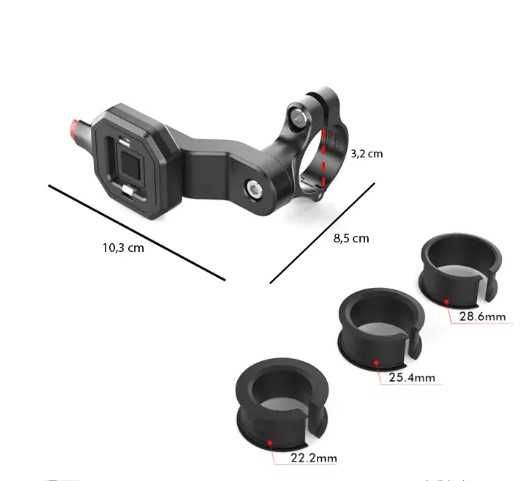 Knmaster TT-710 Motosiklet Telefon Tutacağı