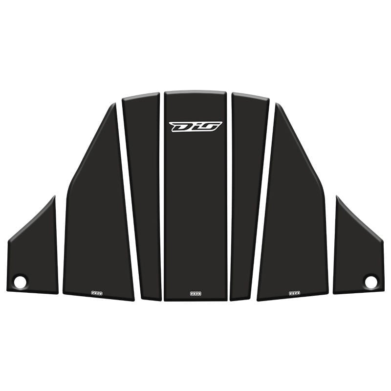Honda Dio 110 Tank Pad 7 Parça Siyah 006