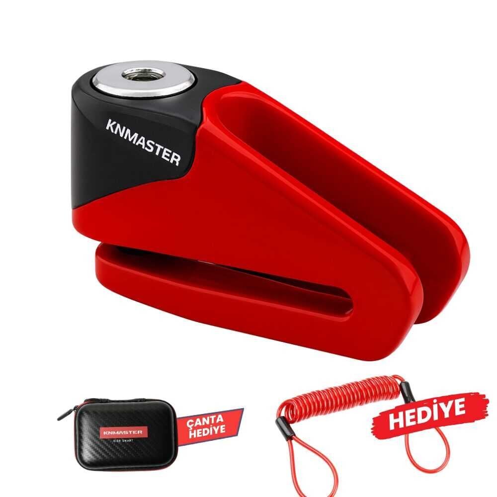 KNMaster DL410 Disk Kilidi (Hatırlatma Kablosu+Çanta)