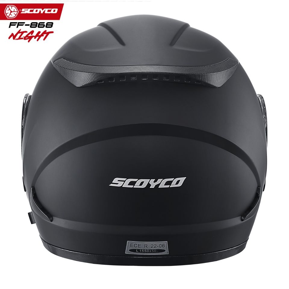 Scoyco 868 Night Motosiklet Kaskı
