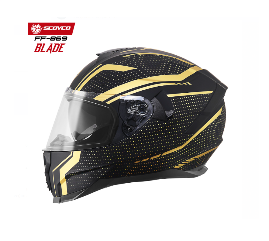 Scoyco Motosiklet Kaskı 869 Blade Tam Kapalı
