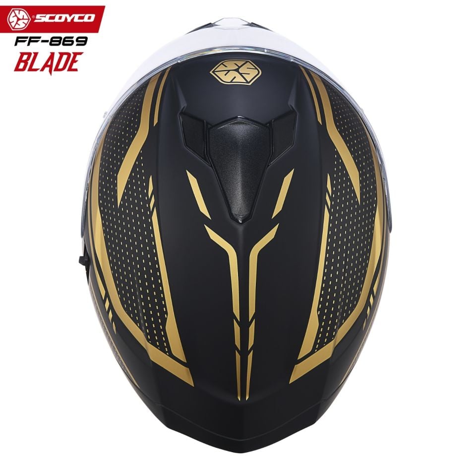 Scoyco Motosiklet Kaskı 869 Blade Tam Kapalı