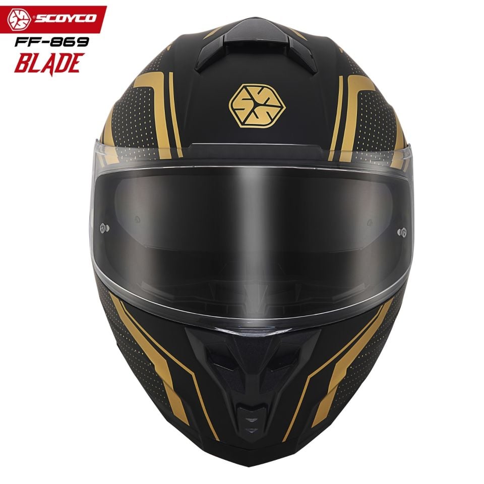 Scoyco Motosiklet Kaskı 869 Blade Tam Kapalı