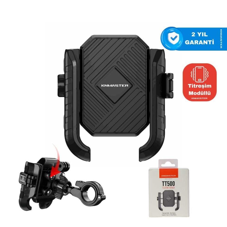 KNMaster TT-500 Titreşim Önleyici Telefon Tutucu