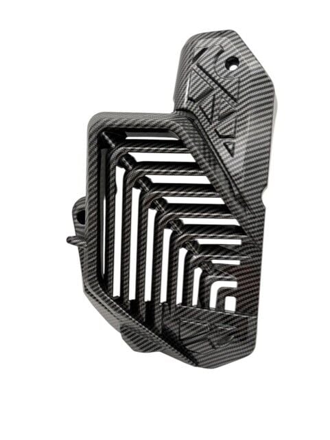 Honda PCX 125 Radyatör Koruma Kapağı Karbon 2021-2026