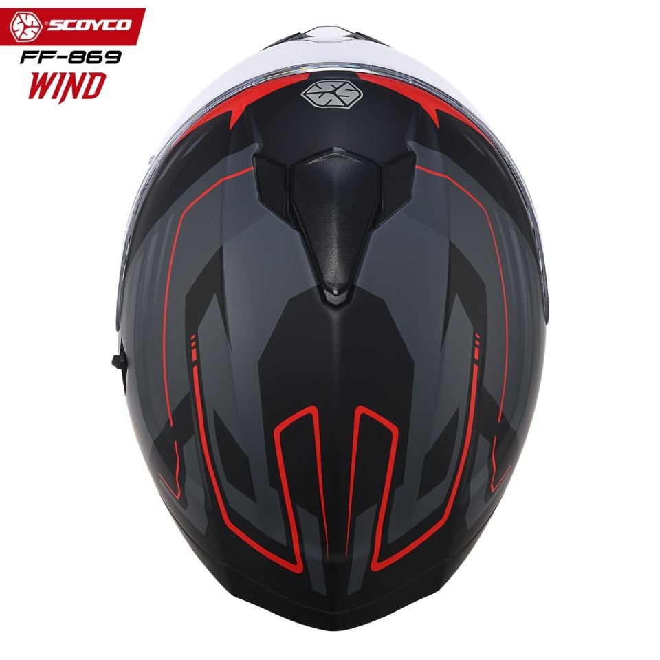 Scoyco Motosiklet Kaskı 869 Wind Tam Kapalı