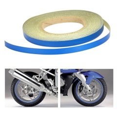Motosiklet Mavi Jant Şeridi